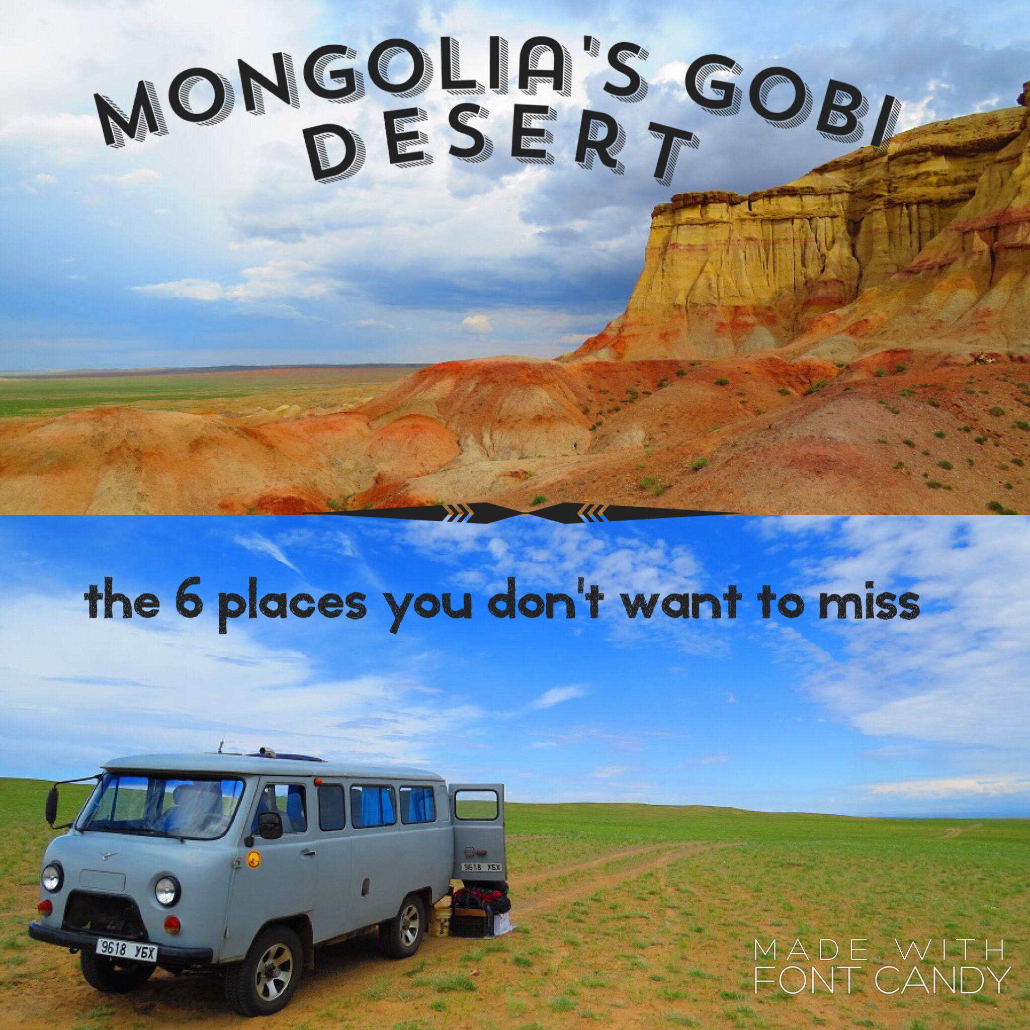 Mongolia's Gobi Desert Top 6 places you don't want to miss